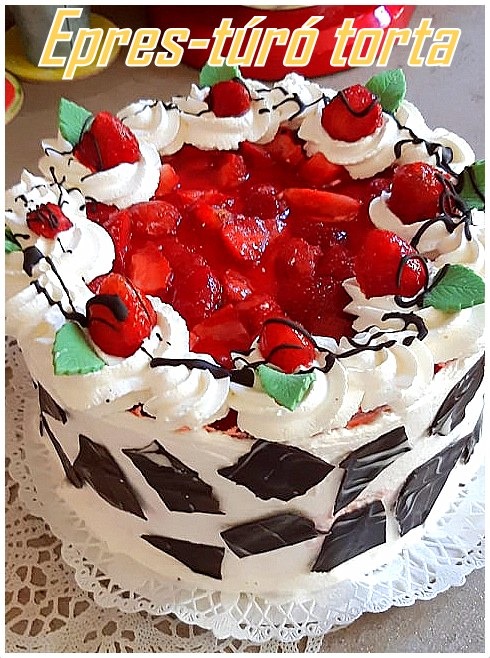 Epres túró torta